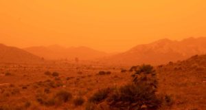 Estas fueron las calimas más intensas desde que hay registros: lo tiñeron todo de ocre