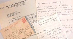 La UA amplía el fondo digital del legado de Germán Bernácer con 271 nuevos documentos