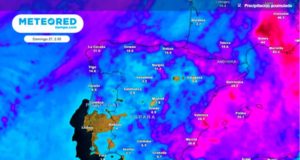 Cambio en el tiempo con una DANA potente: esta regiones serán las que más se mojarán