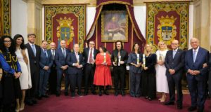 Maribel Verdú y Luis Cobos, premiados por la Universidad de Oviedo por su contribución a la cultura iberoamericana