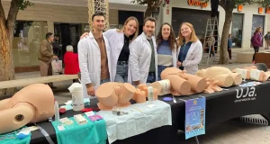 Enfermería de la UJA sale del campus para celebrar el 70 aniversario de la implantación de estos estudios