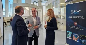 Empleo e innovación, puntos clave de la visita de la consejera Marisa López a la UCAM