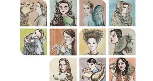 Una reinterpretación actual de las damas ibéricas, en el Museo de Villena