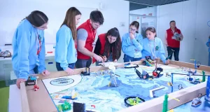 El equipo WSBOT del Colegio Sansueña gana la First Lego League de Aragón y La Rioja