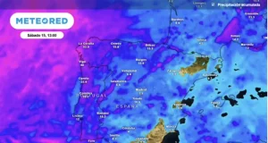 Una borrasca fría dejará lluvias, tormentas y nieve en estas regiones españolas