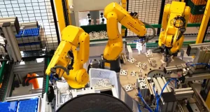 Un laboratorio docente con robots controlados con el móvil