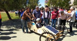 Todo listo para una nueva competición de coches solares organizada por la UHU