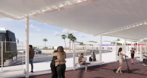 Adjudicadas las obras del nuevo espacio de espera de autobuses de la UAL: costará 350.000 euros
