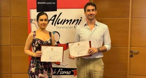 Un ingeniero experto en IA y una escritora, nuevos perfiles inmortalizados en el «Paseo de la Fama» de la UJA