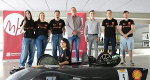 El prototipo de la UMH, tercero en la Shell Eco-Marathon