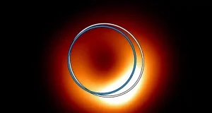 Descubren que el anillo de un agujero negro no es perfectamente circular y explican por qué