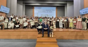 La UJA clausura el curso de másteres con la entrega de los premios a los mejores trabajos finales