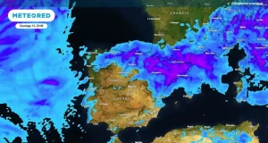Cara y cruz con la DANA: trae tormentas fuertes en el norte y un descenso de las temperaturas
