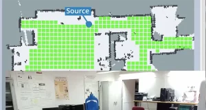 La UMA entrena a robots para localizar escapes de gas en entornos reales