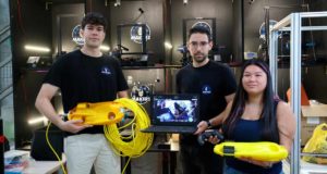Así es el dron submarino impreso en 3D que se maneja con el mando de una Play Station