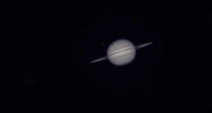 Eclipses de Sol en Saturno