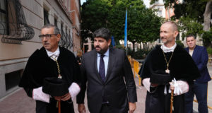 La apertura del curso en la Región de Murcia regresa al campus de La Merced