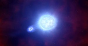 Las estrellas masivas prefieren vivir en pareja incluso en galaxias con baja metalicidad