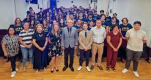 La UCAM recibe a sus primeros alumnos internacionales del curso: llegan de Italia y Francia