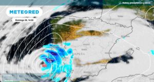 Los restos del huracán Gabrielle irrumpen en España a partir del domingo y afectarán a tres comunidades
