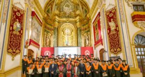 Estudiantes del Exeed College de países se gradúan de máster y doctorado en la UCAM