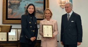 La Fundación Carlos III premia a la rectora de la UCAM por su contribución al desarrollo iberoamericano