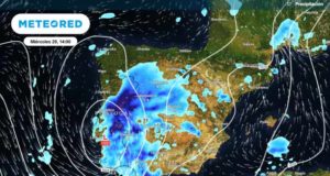 La primera semana realmente otoñal: lluvias y bajada de las temperaturas en todo el país