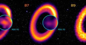 Así es la firma radial del crecimiento de los planetas: se ha captado con ALMA