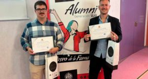 Un filólogo y un químico, nuevos egresados en el Paseo de la Fama de la UJA