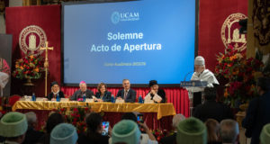 La UCAM inaugura oficialmente el curso marcado por otro incremento del número de alumnos