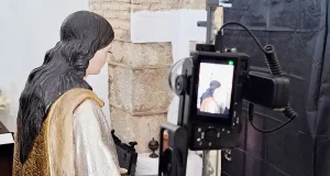 La UJA realiza un modelo 3D de la imagen de Santa Catalina de Alejandría