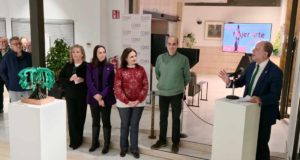 Mujer y Arte, la muestra de la UJA que une escultura y ciencia llega al Colegio de Arquitectos de Jaén