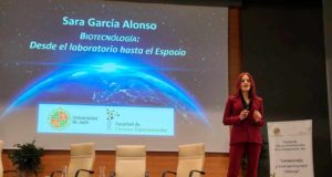 Sara García Alonso deja claro en la UJA que con esfuerzo no hay techo