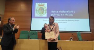 La catedrática de la UMA, Elena Bárcena, ingresa en la Academia Malagueña de Ciencias