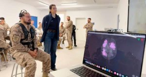 Prácticas del Ejército en la UCAM con tecnologías emergentes para el rescate de víctimas