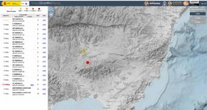 Terremoto en Almería: un seísmo de 4,3 hace temblar las provincias de Almería, Granada, Jaén y Murcia