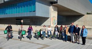 Más de 6.000 kilómetros en bicicleta y libres de humos en la Universidad de Jaén