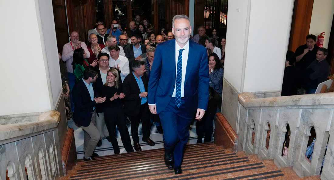 Samuel Baixauli, nuevo rector de la Universidad de Murcia.