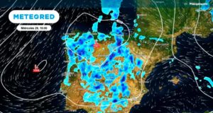 El calor da paso a lluvias fuertes que traen dos danas