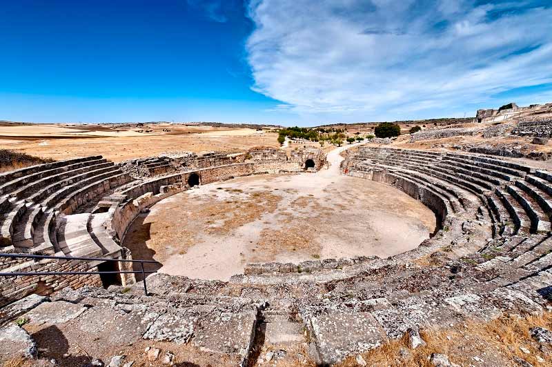 Anfiteatro romano de Segóbriga, en la provincia de Cuenca, será uno de los escenarios del Día de la Fundación de Roma.