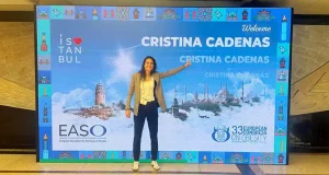 Cristina Cadenas pone a hacer sentadillas a 200 asistentes del mayor congreso mundial sobre obesidad en Estambul