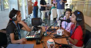 Más de 370 escolares participan en el encuentro de radios escolares de la Universidad de Almería