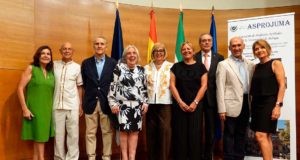 La ex rectora Adelaida de la Calle, socia honoriaria de la Asociación de Profesores Jubilados de la UMA