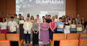 Ciencias Experimentales de la UAL premia a los mejores estudiantes de las olimpiadas científicas
