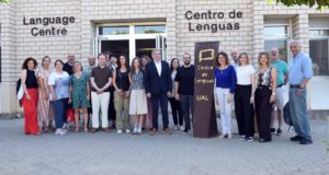 Personal de administración y servicios de universidades europeas aprenden español en la UAL