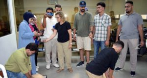 Estudiantes de Irak llegan a la Universidad de Almería para formarse en el sistema sanitario andaluz