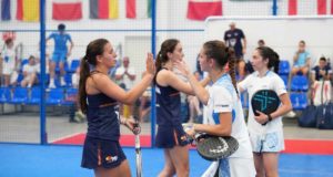 España clasifica a todas sus parejas para las semifinales del Mundial Universitario de Pádel de Málaga