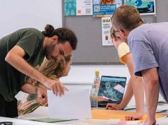 Estudiantes europeos diseñan en Huelva estrategias de gestión de los recursos naturales ante el cambio climático