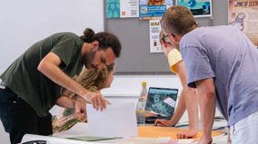 Estudiantes europeos diseñan en Huelva estrategias de gestión de los recursos naturales ante el cambio climático