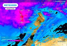 Se aproxima un cambio de tiempo con fuertes precipitaciones y granizo